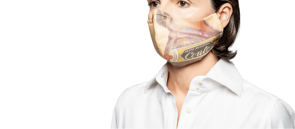 Couto Ref 1 stofmaske vaskbar med næseklemme