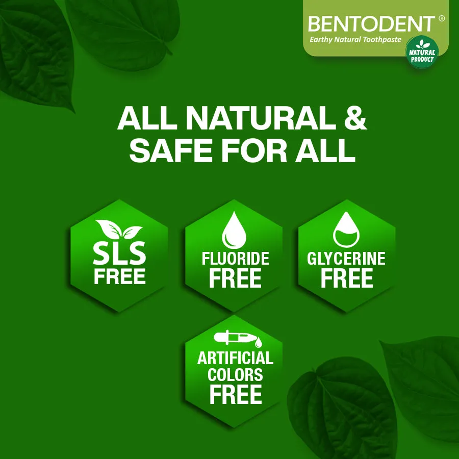 Bentodent Betel Leaf ler-tandpasta 100 g SLS-fri