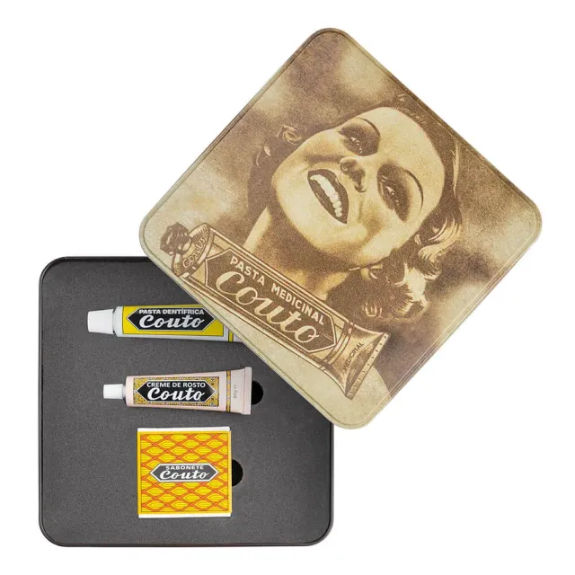 Couto Coffret Nº 1 gavesæt i metaldåse 3 dele