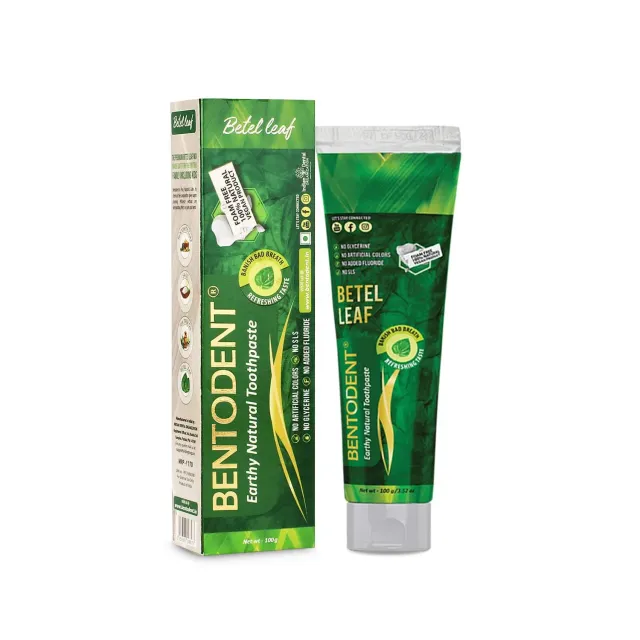 Bentodent Betel Leaf ler-tandpasta 100 g SLS-fri