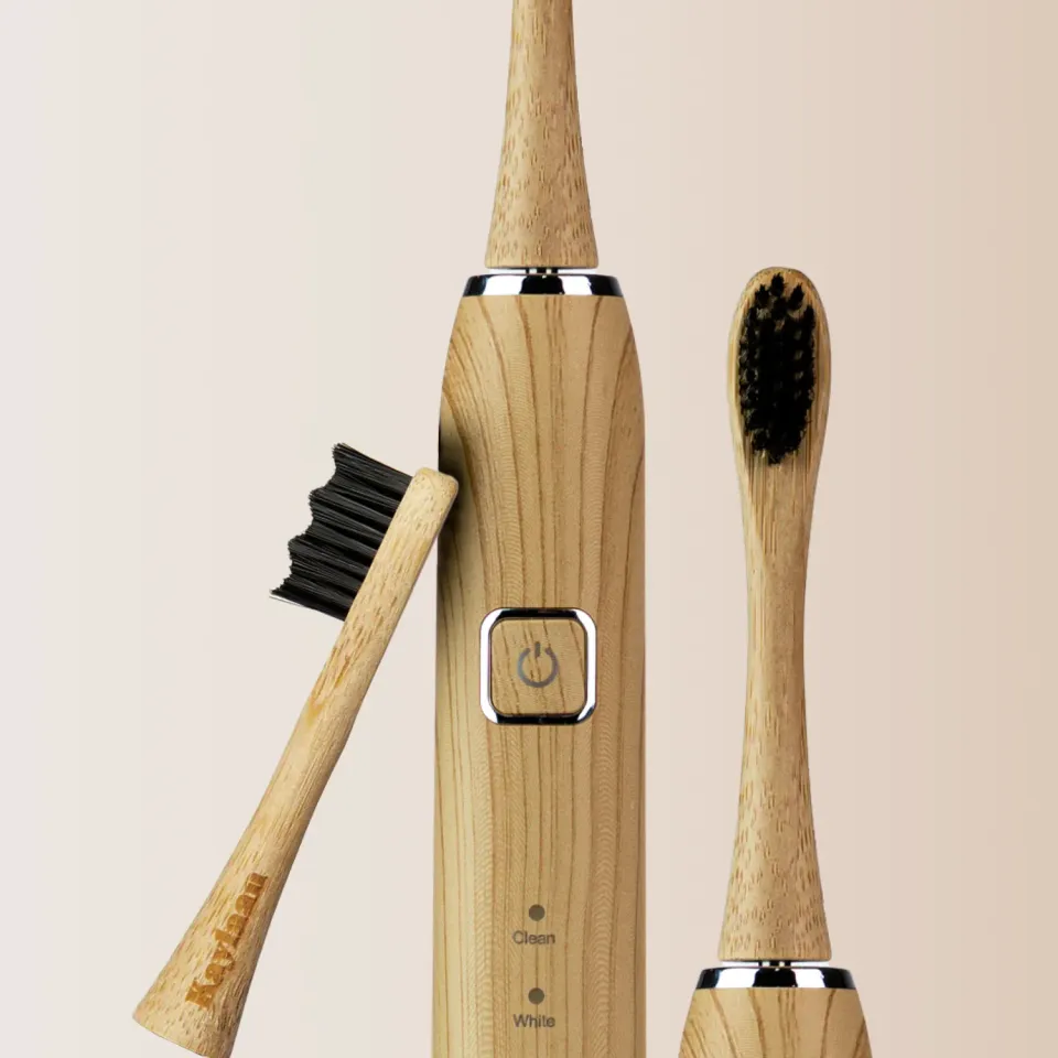 Kaylaan Bamboo Electric elektrisk tandbørste sonisk bambus