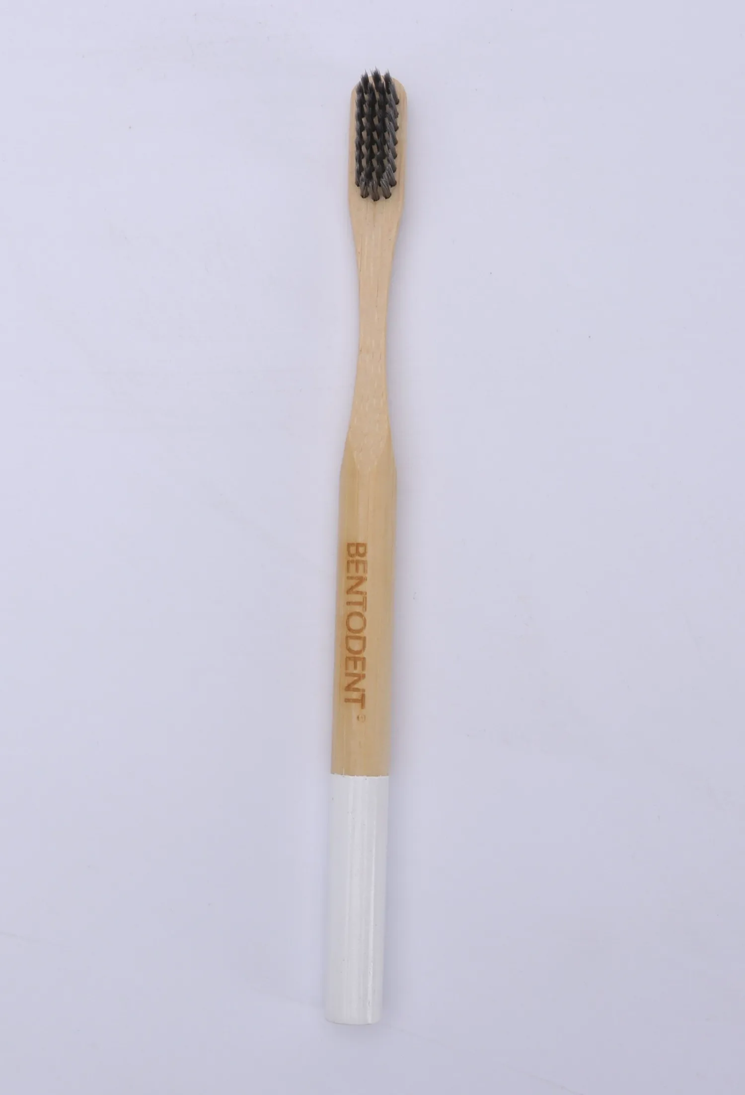 Bentodent Bamboo Toothbrush Charcoal tandbørste blød bambus
