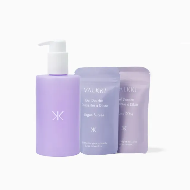 Valkki Pack brusegel koncentrat 2 stk + 250 ml flaske