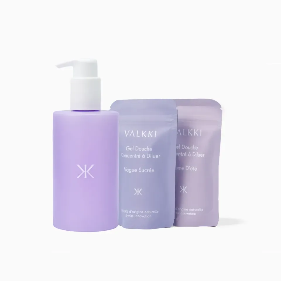 Valkki Pack brusegel koncentrat 2 stk + 250 ml flaske