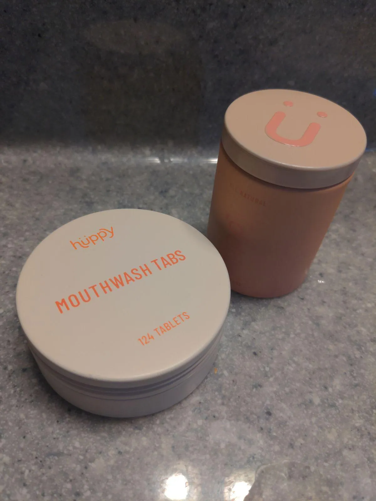 Huppy mundskyl tabletter refill fluor-fri
