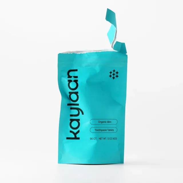 Kaylaan Neem tandpastatabletter refill 90 stk uden fluor