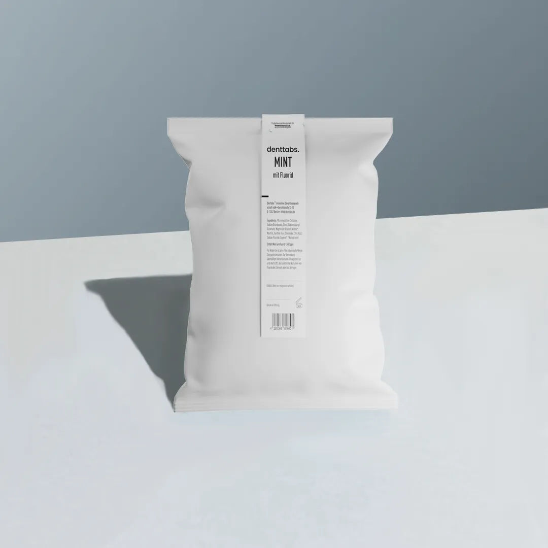 DENTTABS tandpastatabletter 1 kg ca. 3200 stk