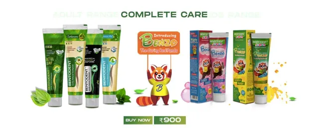 Bentodent Complete Care tandpasta family pack 6 tuber fluorfr