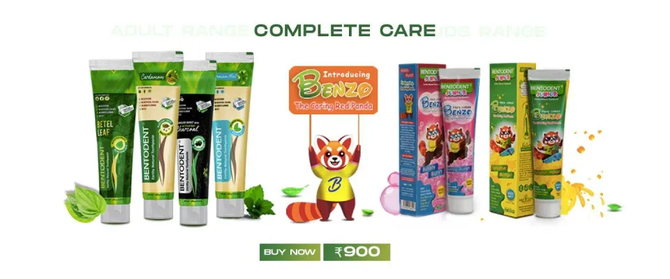 Bentodent Complete Care tandpasta family pack 6 tuber fluorfr