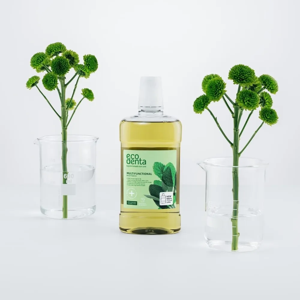 Ecodenta mundskyl 250 ml salvie aloe mynte
