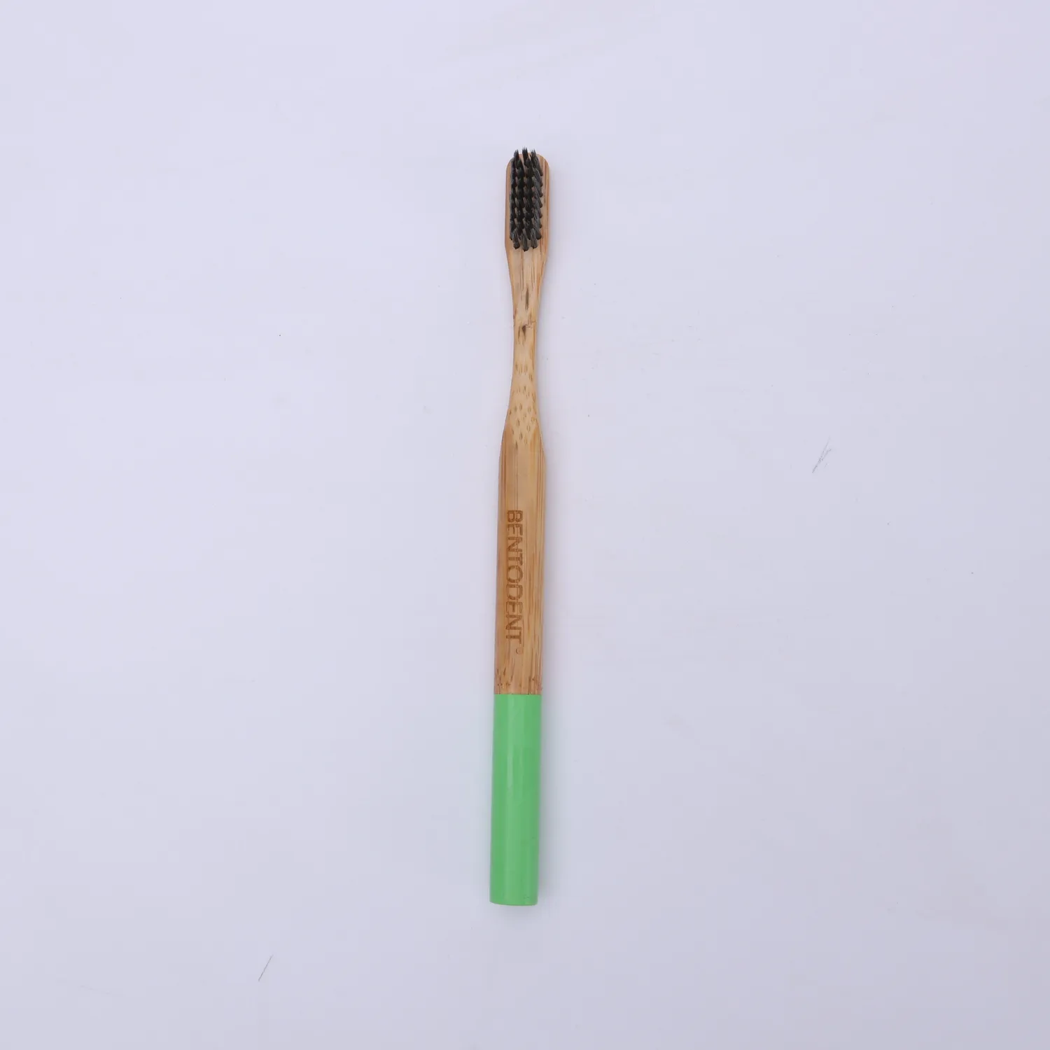 Bentodent Bamboo Toothbrush Charcoal tandbørste blød bambus