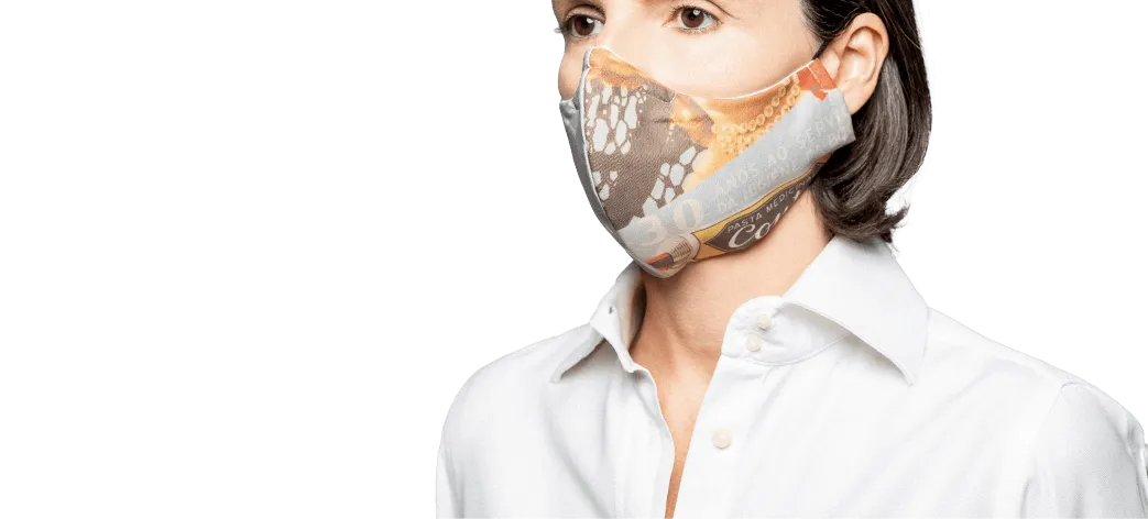 Couto Ref 3 stofmaske vaskbar med næseklemme