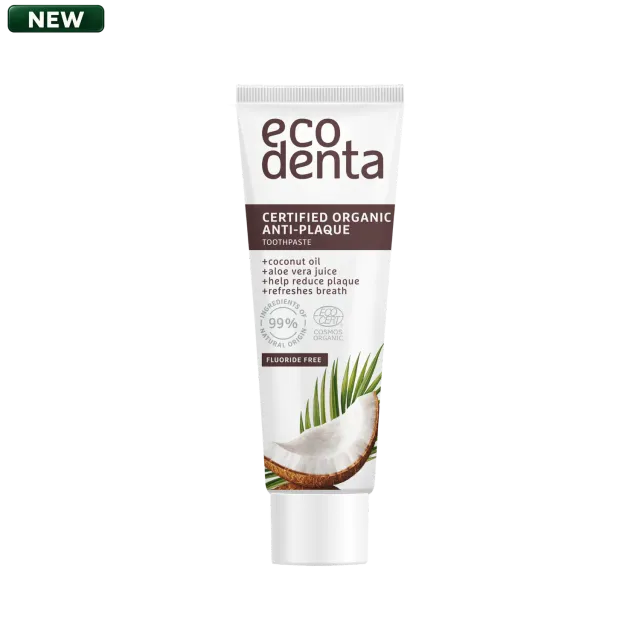 Ecodenta Organic tandpasta 35 ml kokos rejsestrrelse
