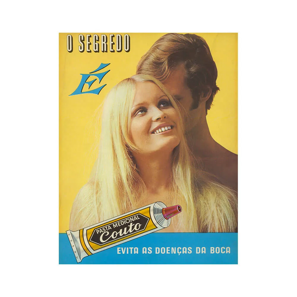 Couto postkort vintage 15,1x10 cm reklametryk