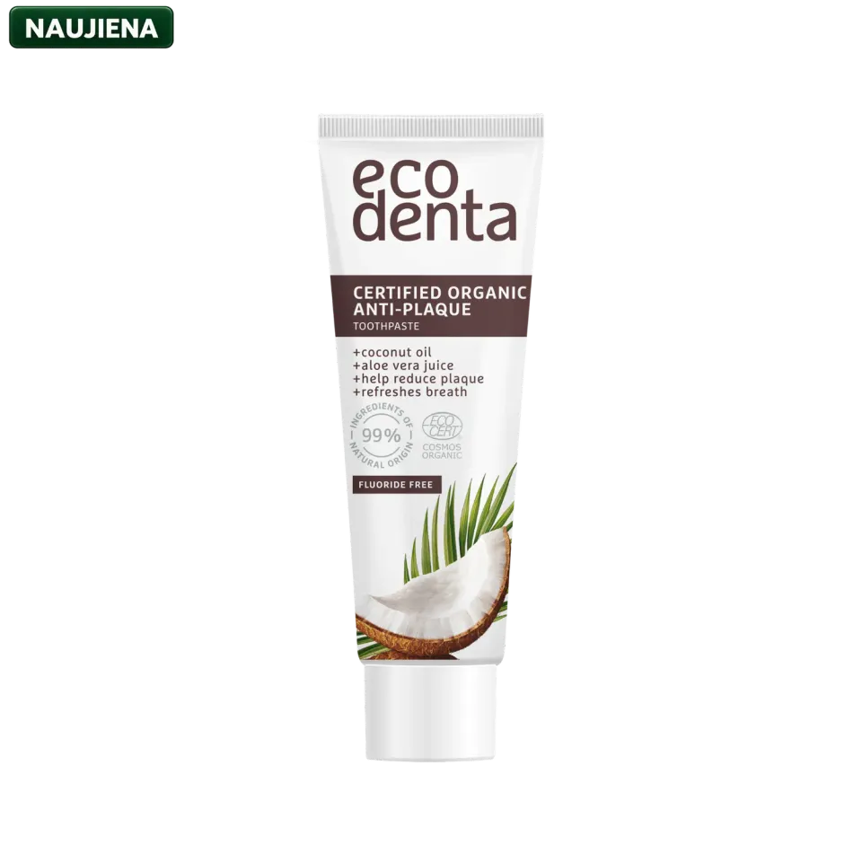 Ecodenta Cosmos Organic tandpasta kokos 35 ml rejse