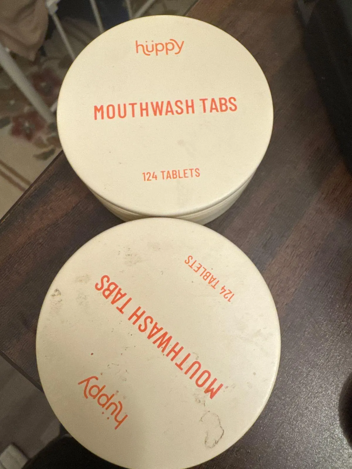 Huppy mundskyl tabletter refill fluor-fri
