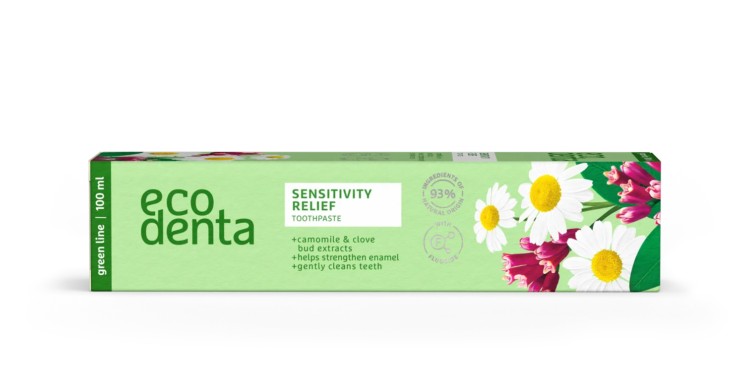 Ecodenta Sensitivity tandpasta 100 ml, kamille