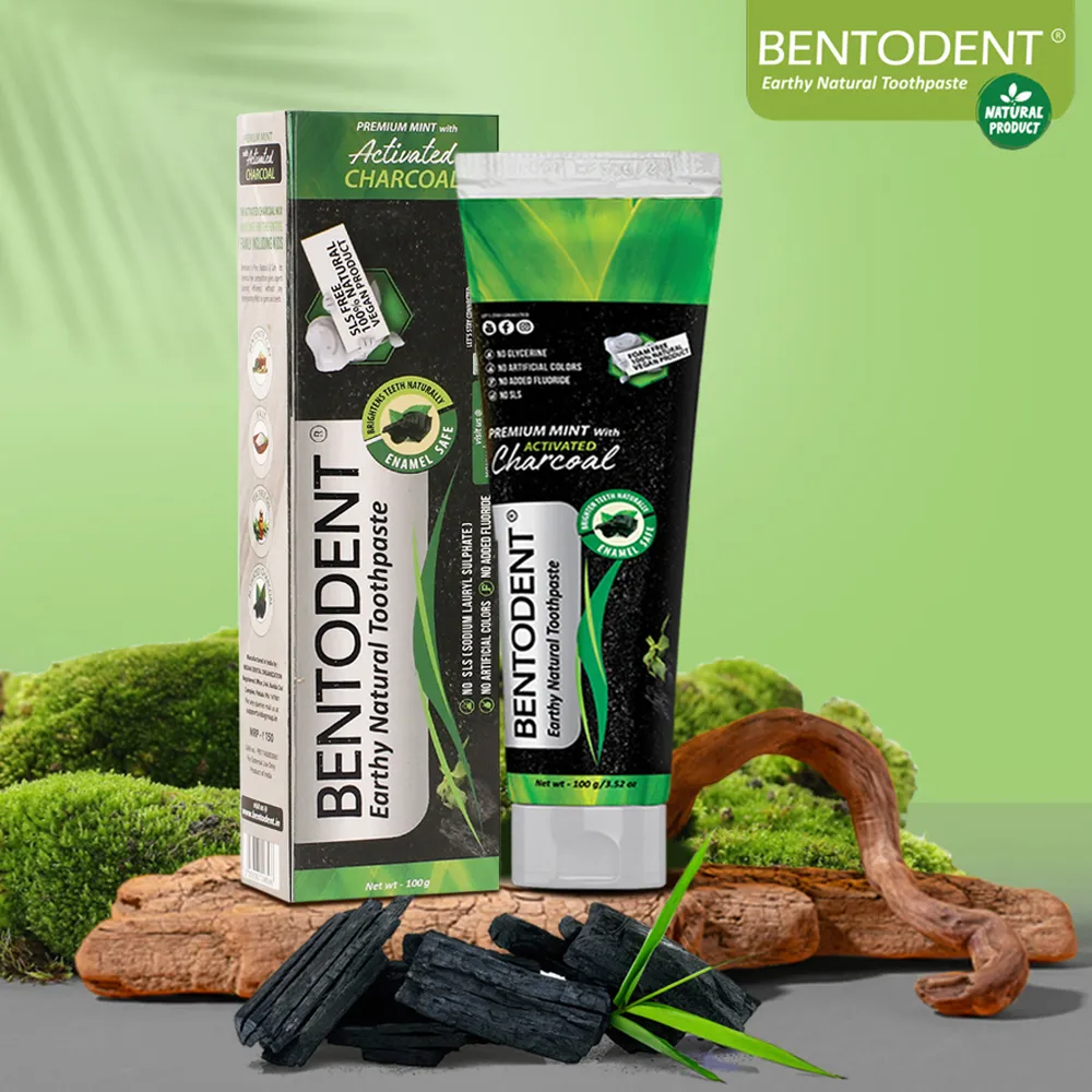Bentodent Teeth Whitening Duo tandpastasæt kul 1+1 mild