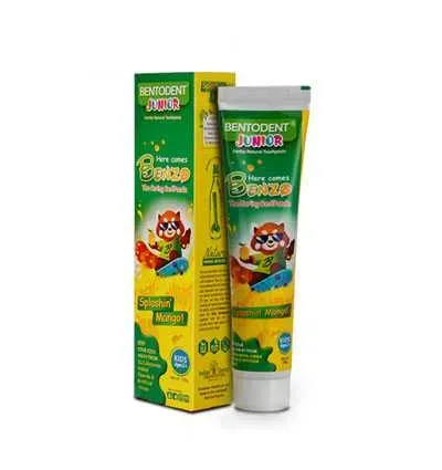 Bentodent Kids Mango tandpasta 100 g fluoridfri