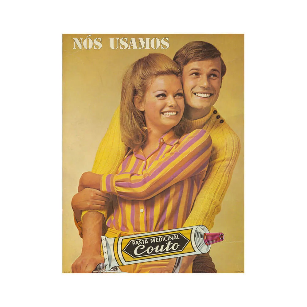 Couto postkort vintage 15,1x10 cm reklametryk