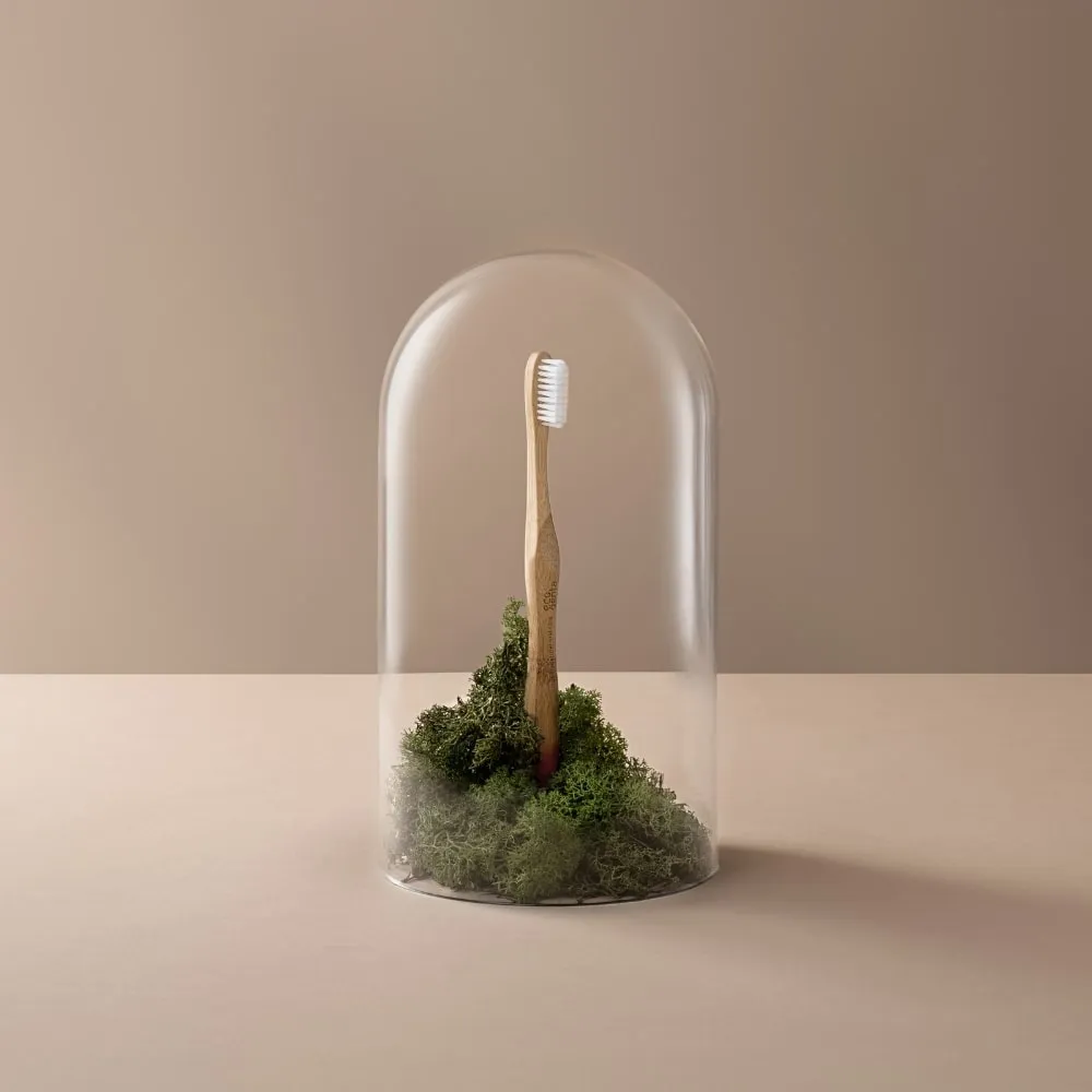 Ecodenta bambus tandbørste blød børste, soft