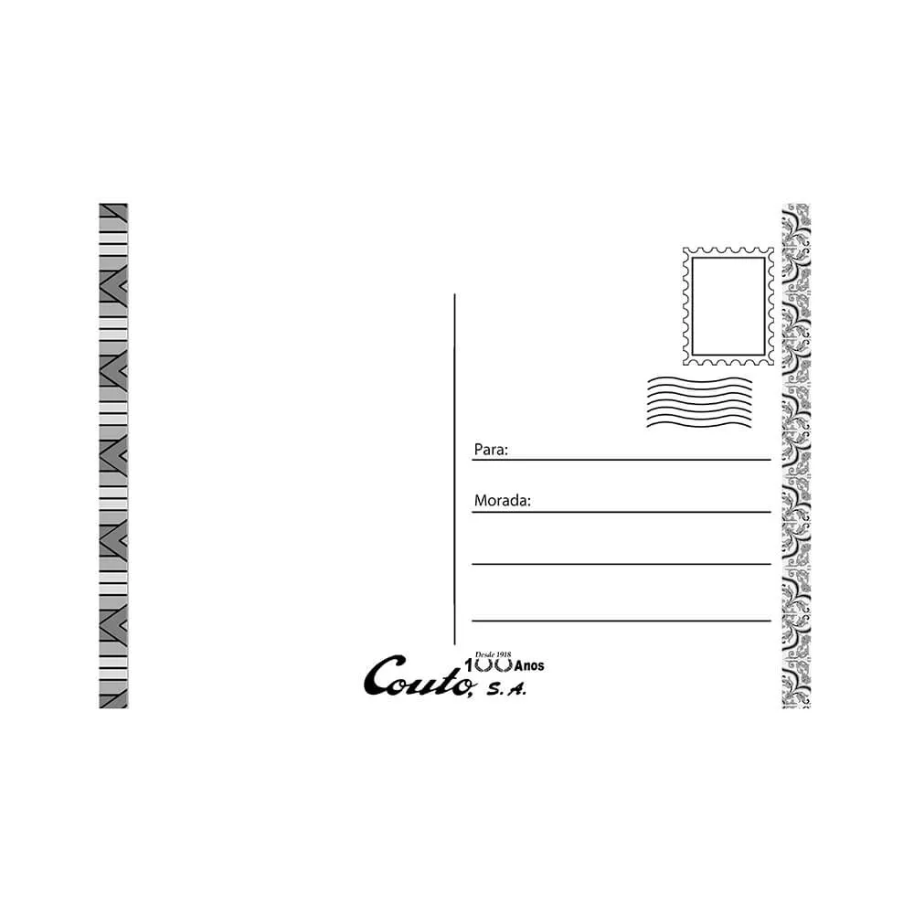 Couto postkort vintage 15,1x10 cm reklametryk