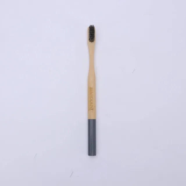 Bentodent Bamboo Toothbrush Charcoal tandbørste blød bambus
