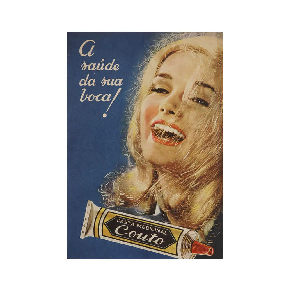 Couto postkort vintage 15,1x10 cm reklametryk