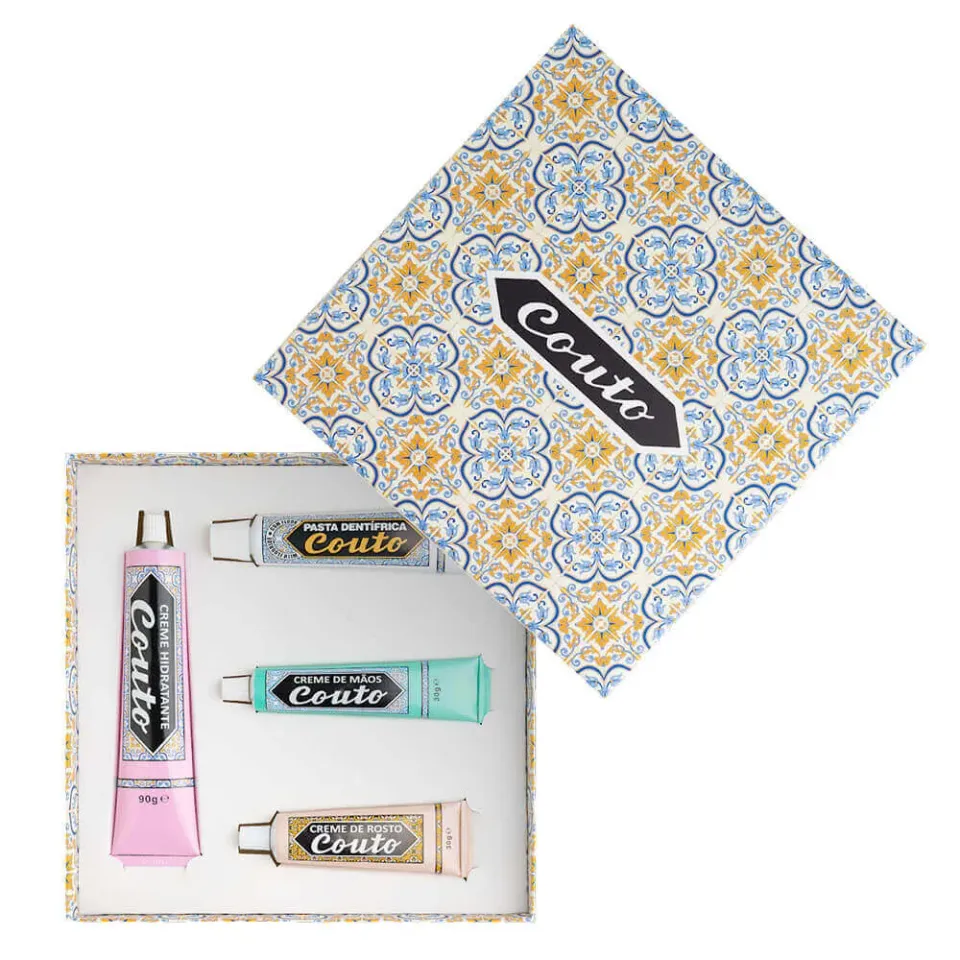 Couto Coffret G gavesæt tandpasta og cremer 4 dele