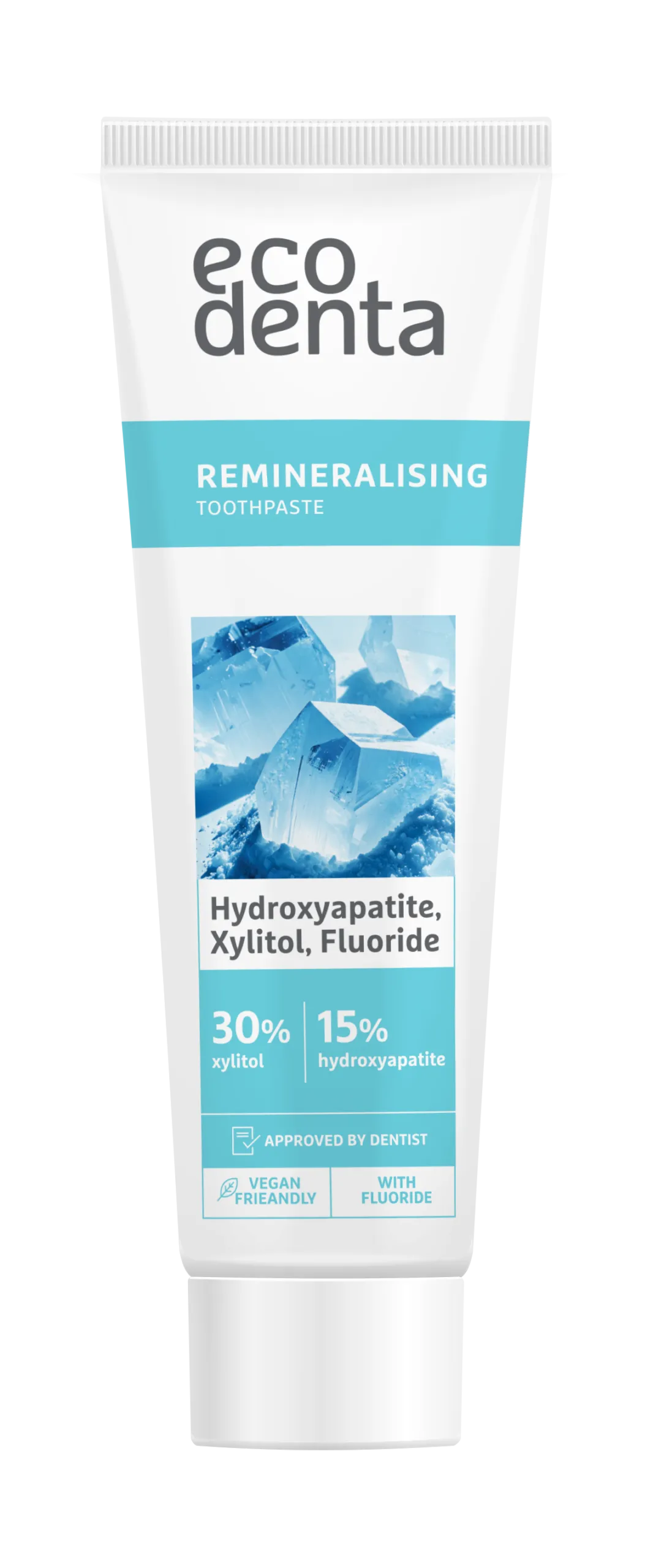 Ecodenta tandpasta remineraliserende 100 ml mint